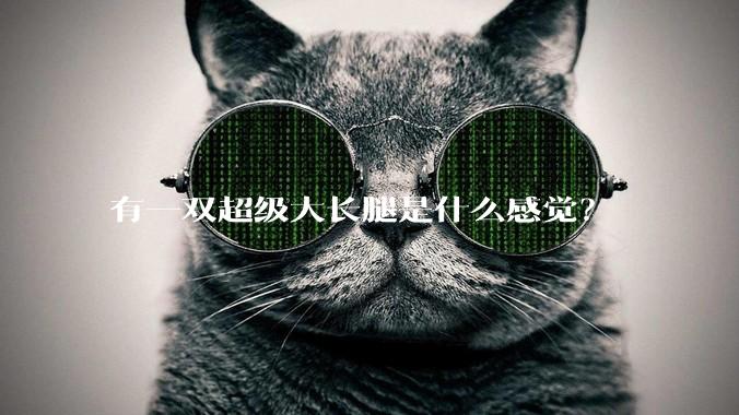 有一双超级大长腿是什么感觉？